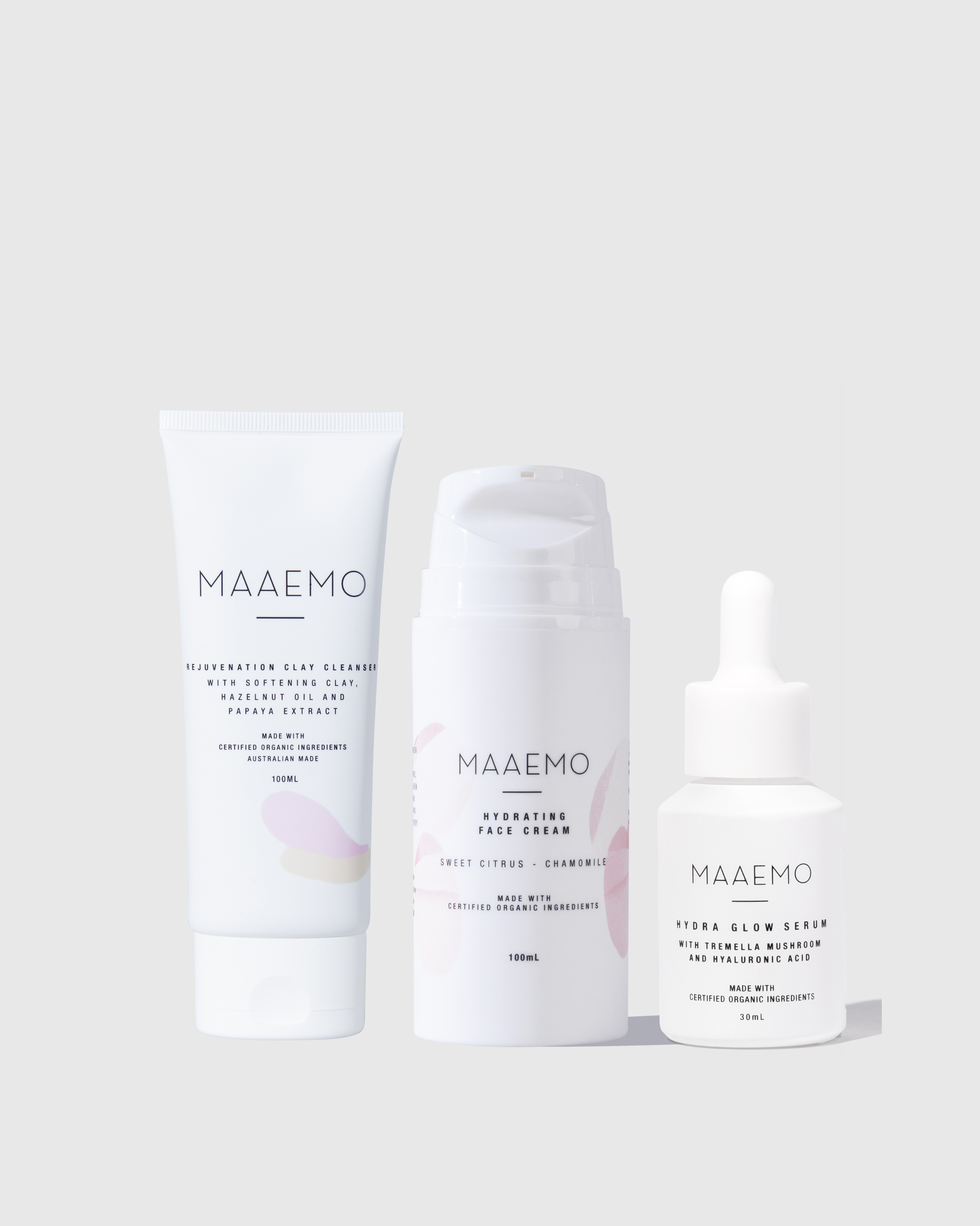 トリートメント Maa MAAEMO Organic | Pure Collection Bundle | Australian Organic Skincare